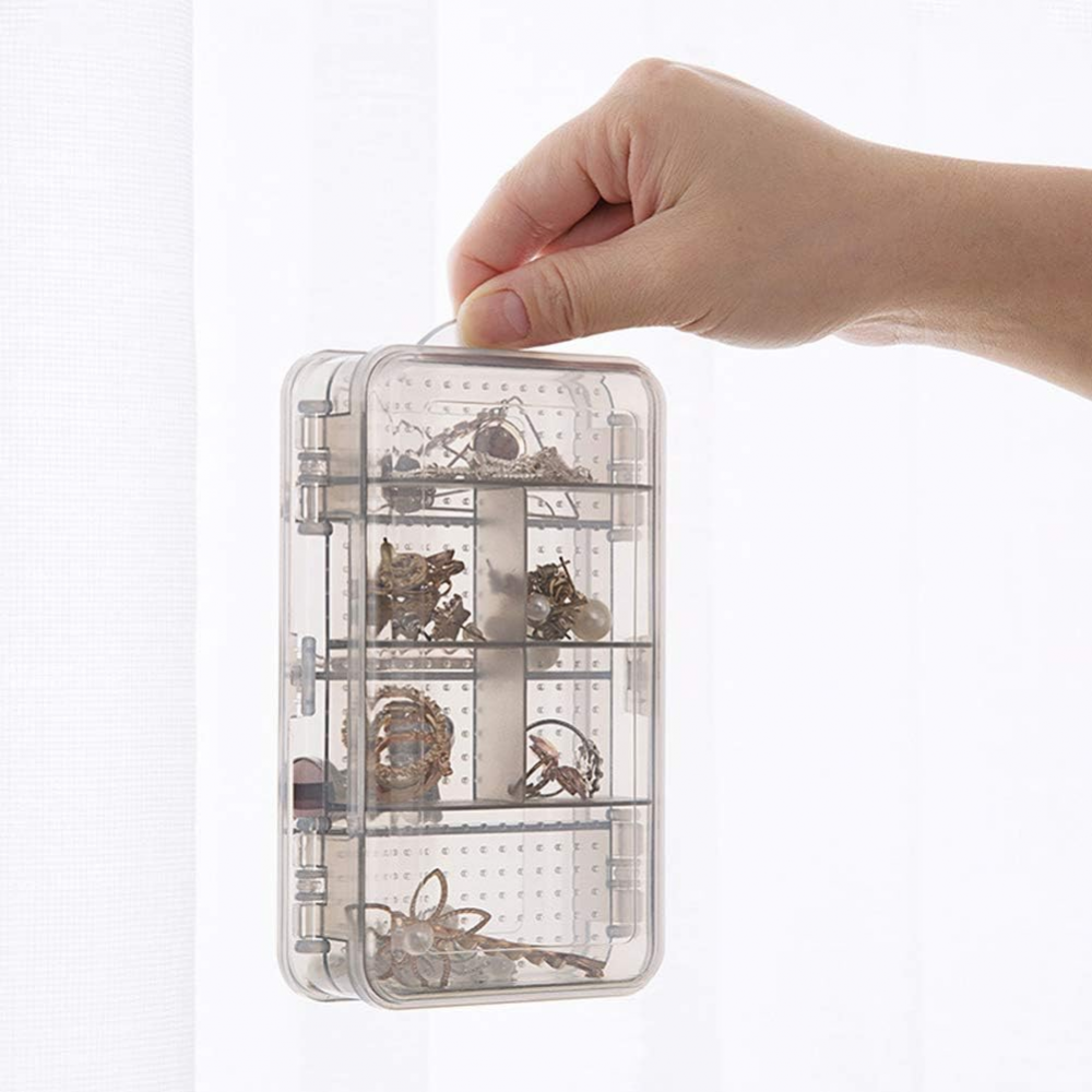 Lot De 30 Petites Boîtes De Rangement Transparentes Avec Couvercle (5,5 X 5,5 X 2 Cm) + Grande Boîte - Parfait Pour Bijoux, Perles, Vis Et Petites Pièces