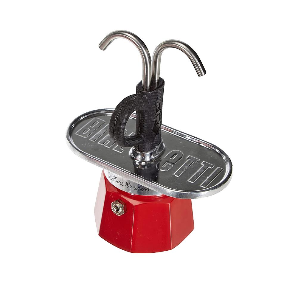 Bialetti Cafetera Mini Express 2Tz + 2 Tazas Roja , Leroy Merlin