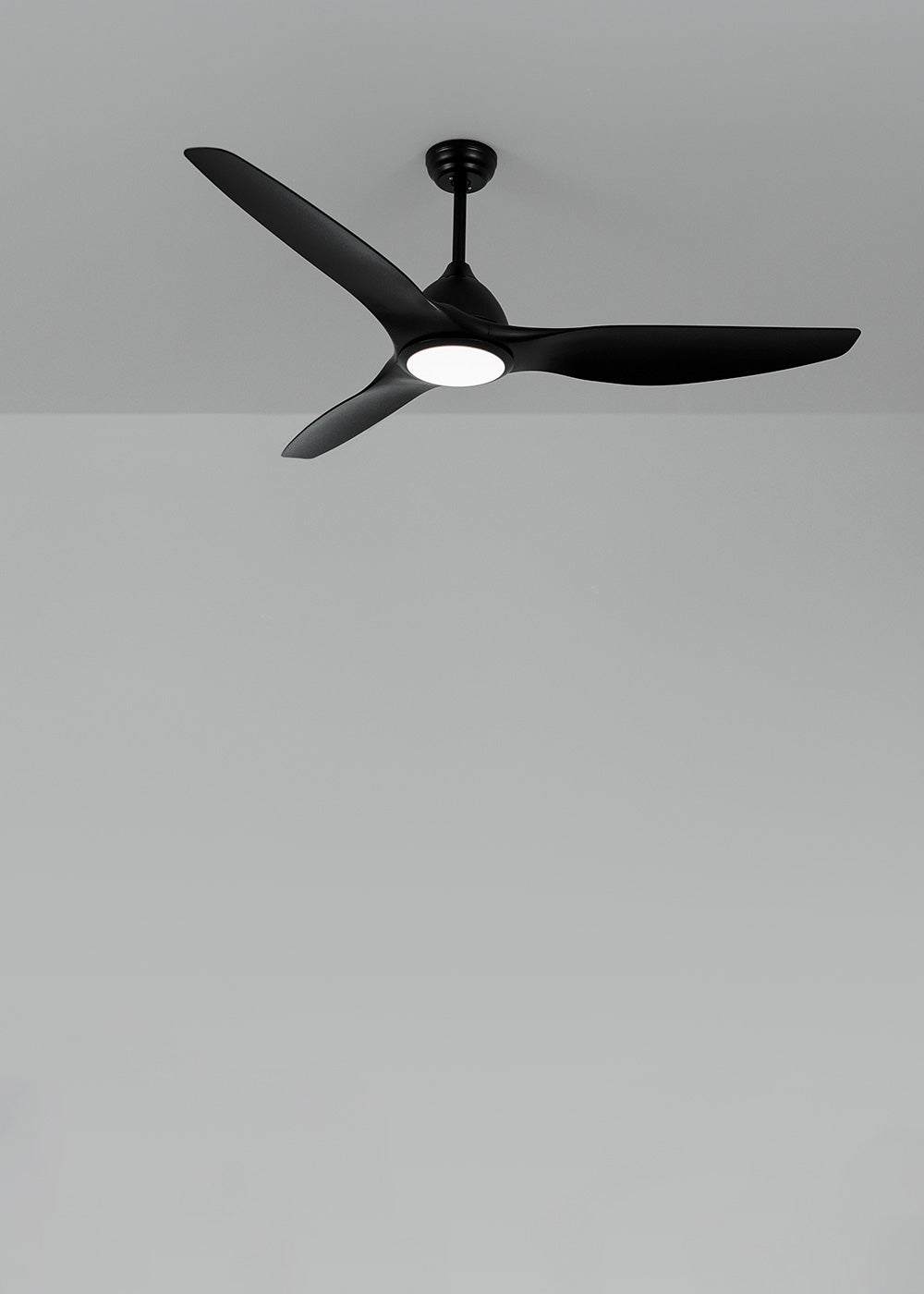 UPWIND SAIL - Ventilateur de Plafond 90W Silencieux XL Ø163 cm - Avec Lumière et Sans WIFI - 3