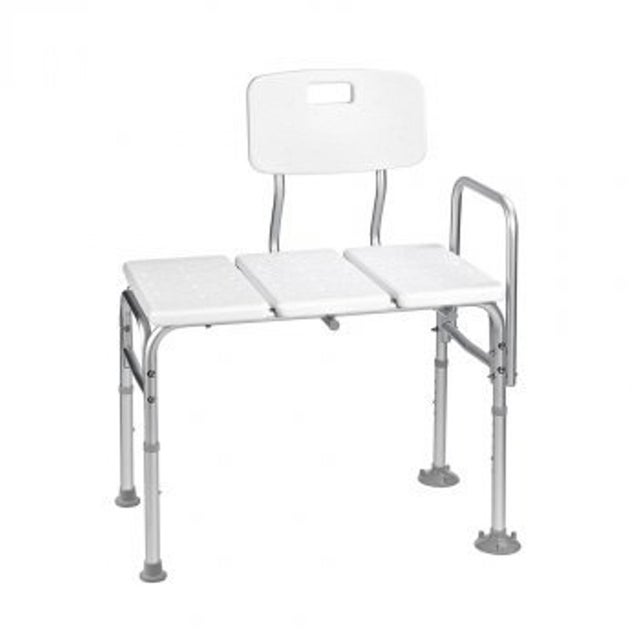 Tabouret De Salle De Bain Rotatif Ridder A0050401 - Blanc - Aluminium Anodisé