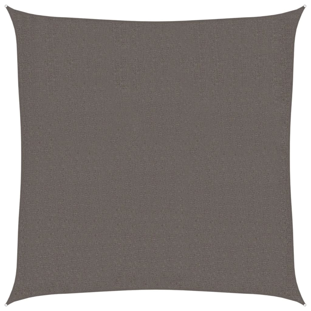 Maison Exclusive - Vela Parasole in HDPE Quadrata 2x2 m Antracite - 2