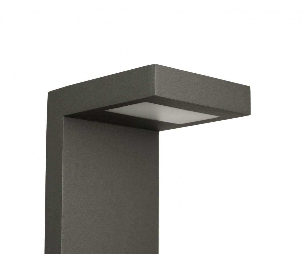 Lampa ogrodowa stojąca Karo ciemnoszara LED 10W 4000K 720lm IP54 wym: 78 x 10 x 12,2 cm aluminium SU-MA