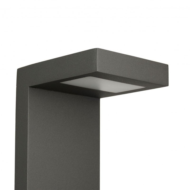 Lampa ogrodowa stojąca Karo ciemnoszara LED 10W 4000K 720lm IP54 wym: 78 x 10 x 12,2 cm aluminium SU-MA