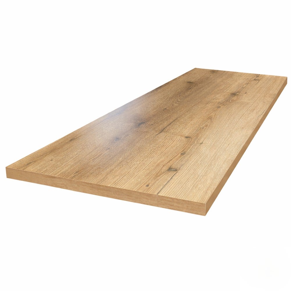 Plan de travail stratifié HPL chêne 3000 x 650 x 38 mm FSC - Gamme Signature - 2