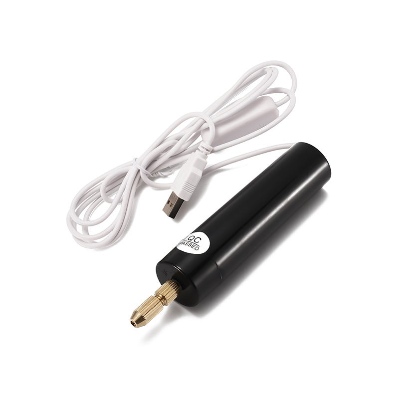 Mini wiertarka elektryczna, przenośna i ręczna, wiertarka do otworów, model elektryczny, mała wiertarka elektryczna USB