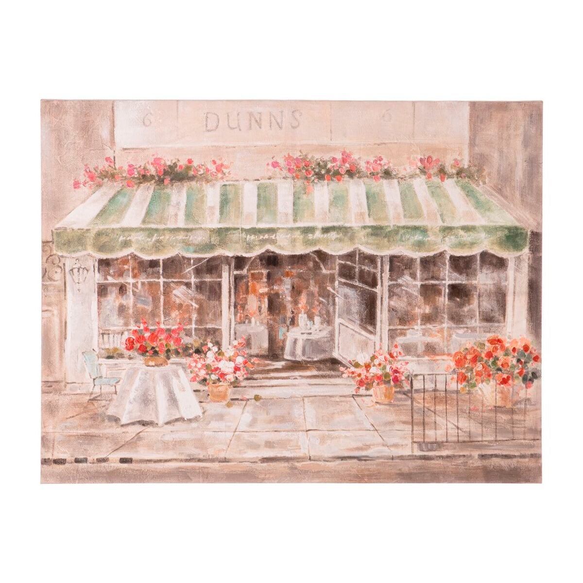 Toile restaurant ville 120 x 3 x 90 cm leroy merlin