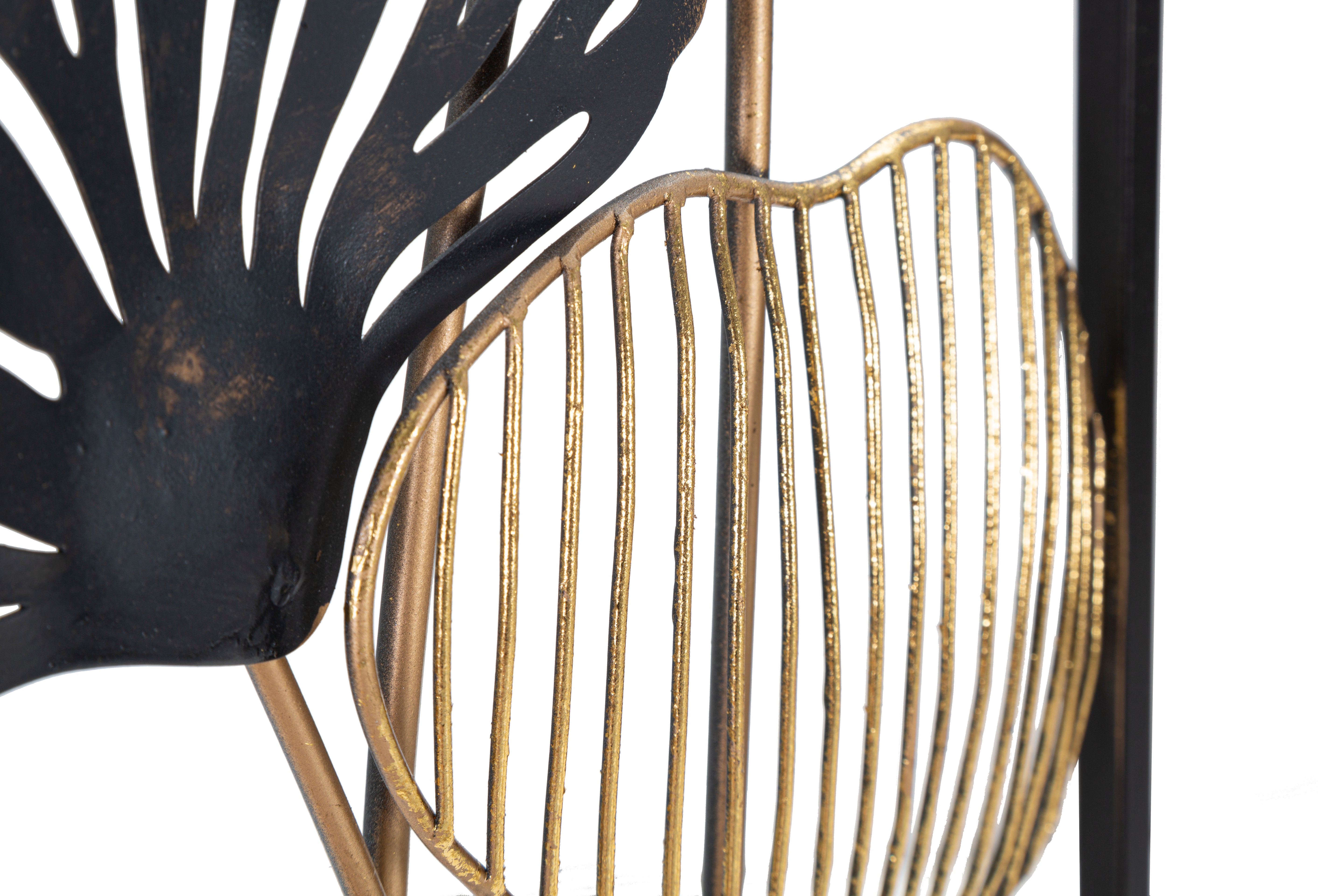 Pannello decorativo 3D in metallo multicolore cm 31x3,5x90 - 5