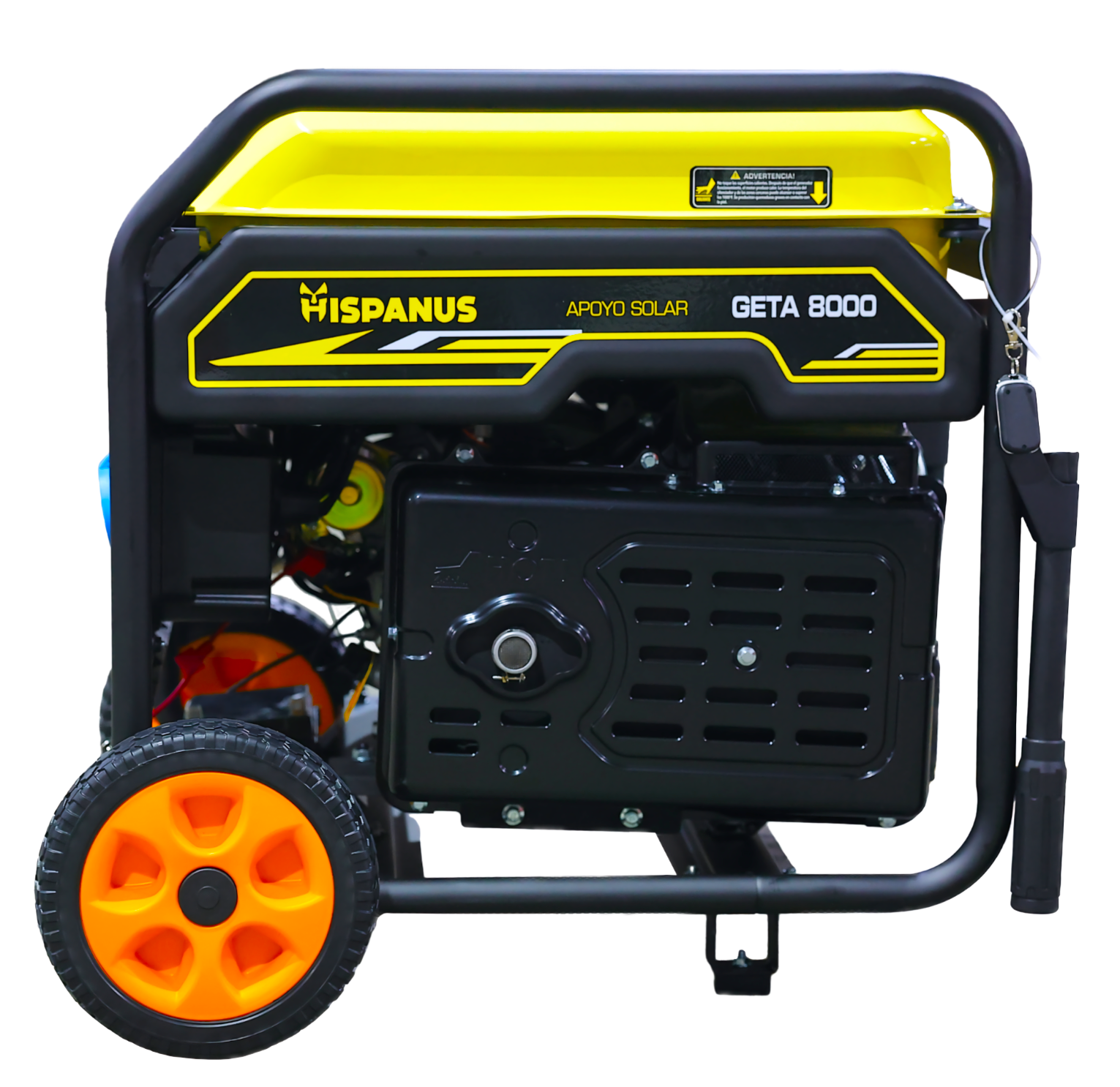 GÉNÉRATEUR TÉLÉCOMMANDE GETA RC 8000W HISPANUS // DÉMARRAGE AVEC TÉLÉCOMMANDE 50M - 5
