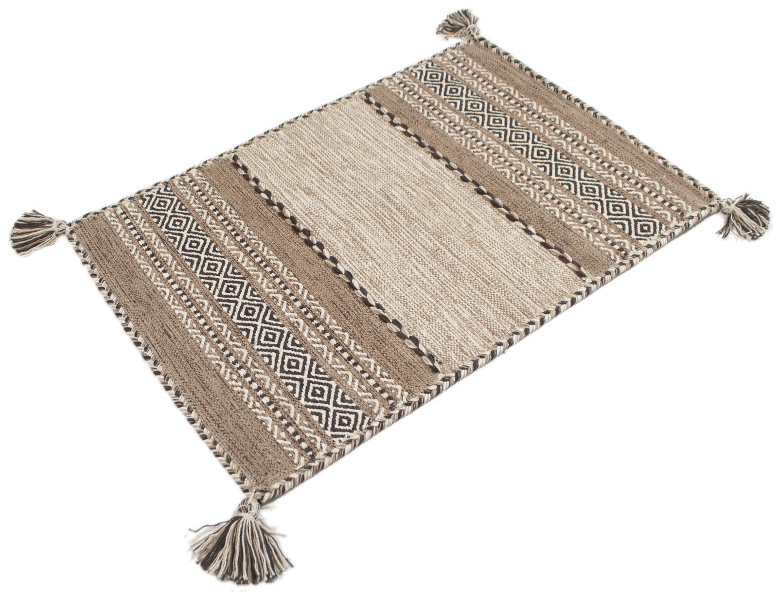 Kilim Lory tribal 100% bawełna, indyjski, ręcznie robiony 150x90 cm