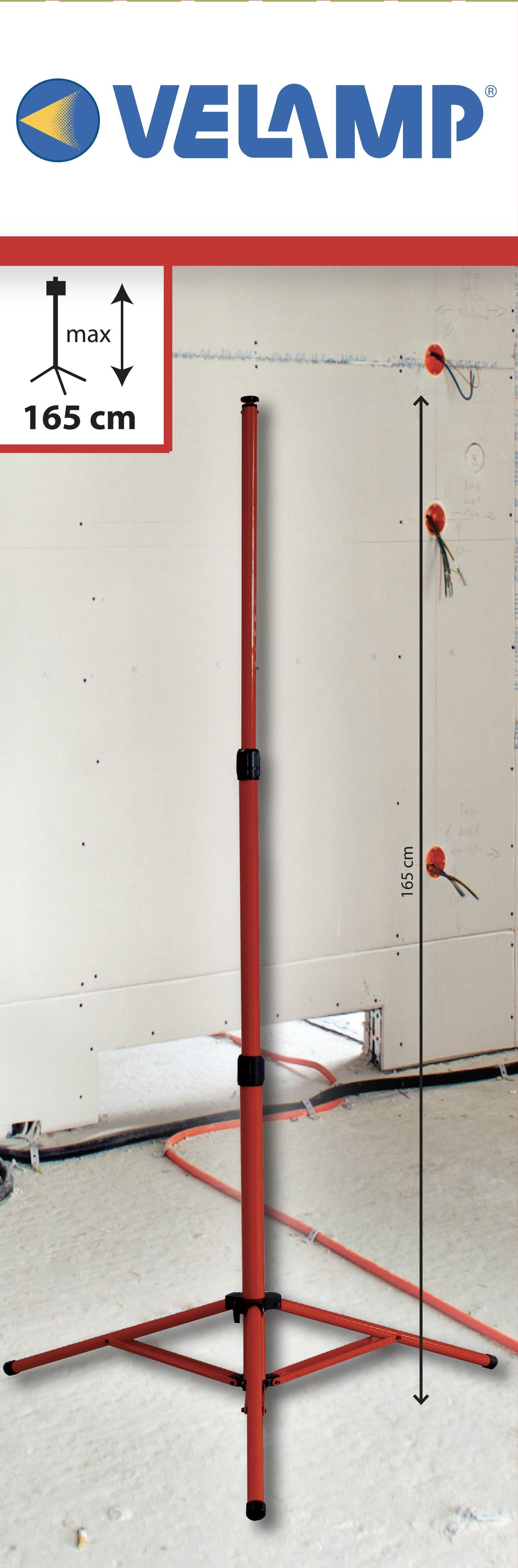 TREPIED 1,5 MT compatible tous projecteurs - 2