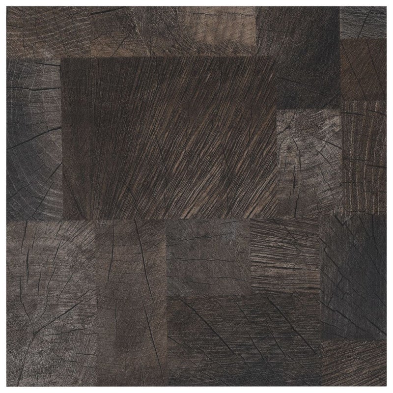 Dalle de plancher autoadhésif PVC 5,11 m² marron structure bois - 3