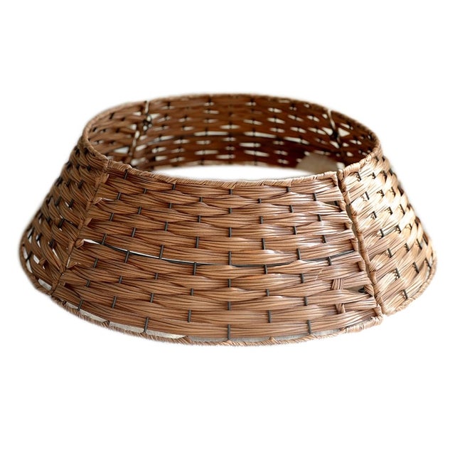 Jupe Enveloppante à Carreaux Marron - Taille M, Coton, Genou - Neuf Avec étiquettes