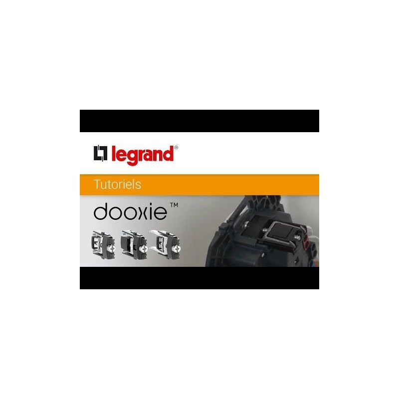 Legrand 600004 Dooxie pulsante singolo 6A 250V finitura bianca - 5