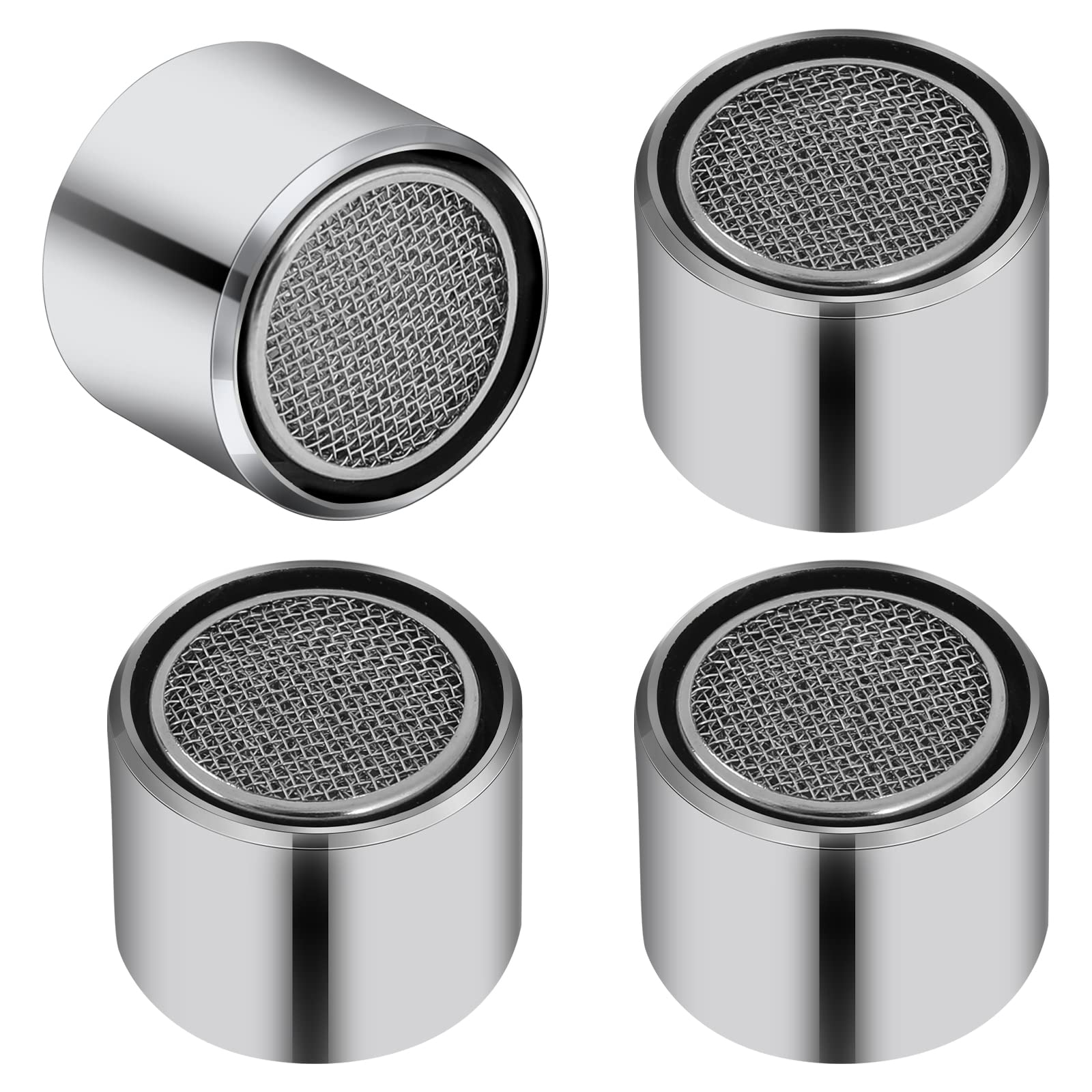 Zestaw 4 aeratorów do kranu M22 Aerator do zlewu Gwint wewnętrzny Aerator do zlewu kuchennego Filtr do kranu z uszczelką do łazienki