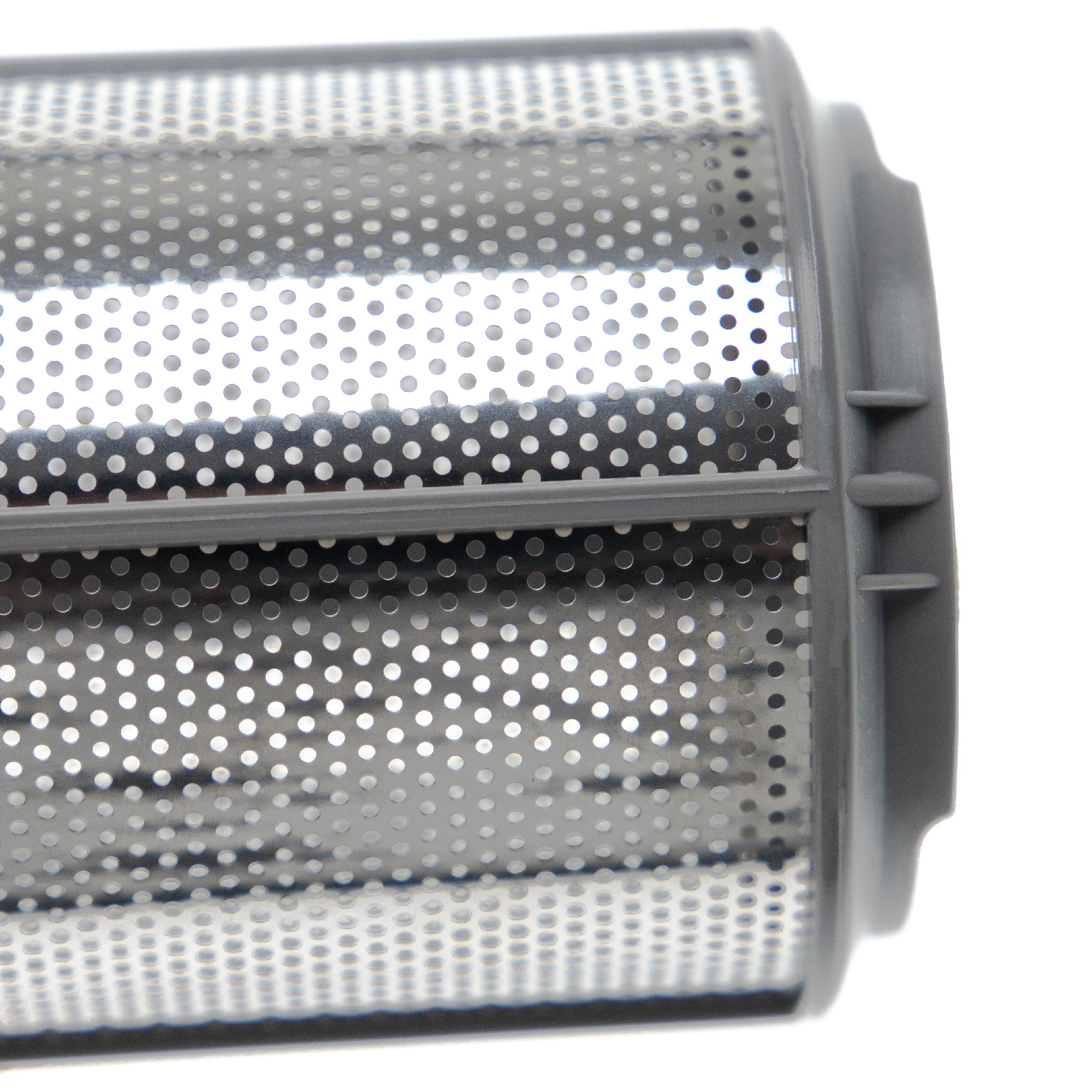 vhbw Filtre (3-parties) compatible avec CredaVogicaWhirpoolCDA lave vaisselle - Filtre de lave vaisselle, 9cm, gris / argenté - 3