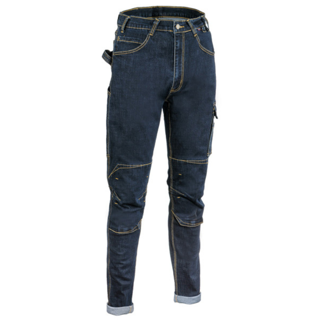 Pantaloni da Lavoro Uomo Elastcizzati Slim Fit Jump