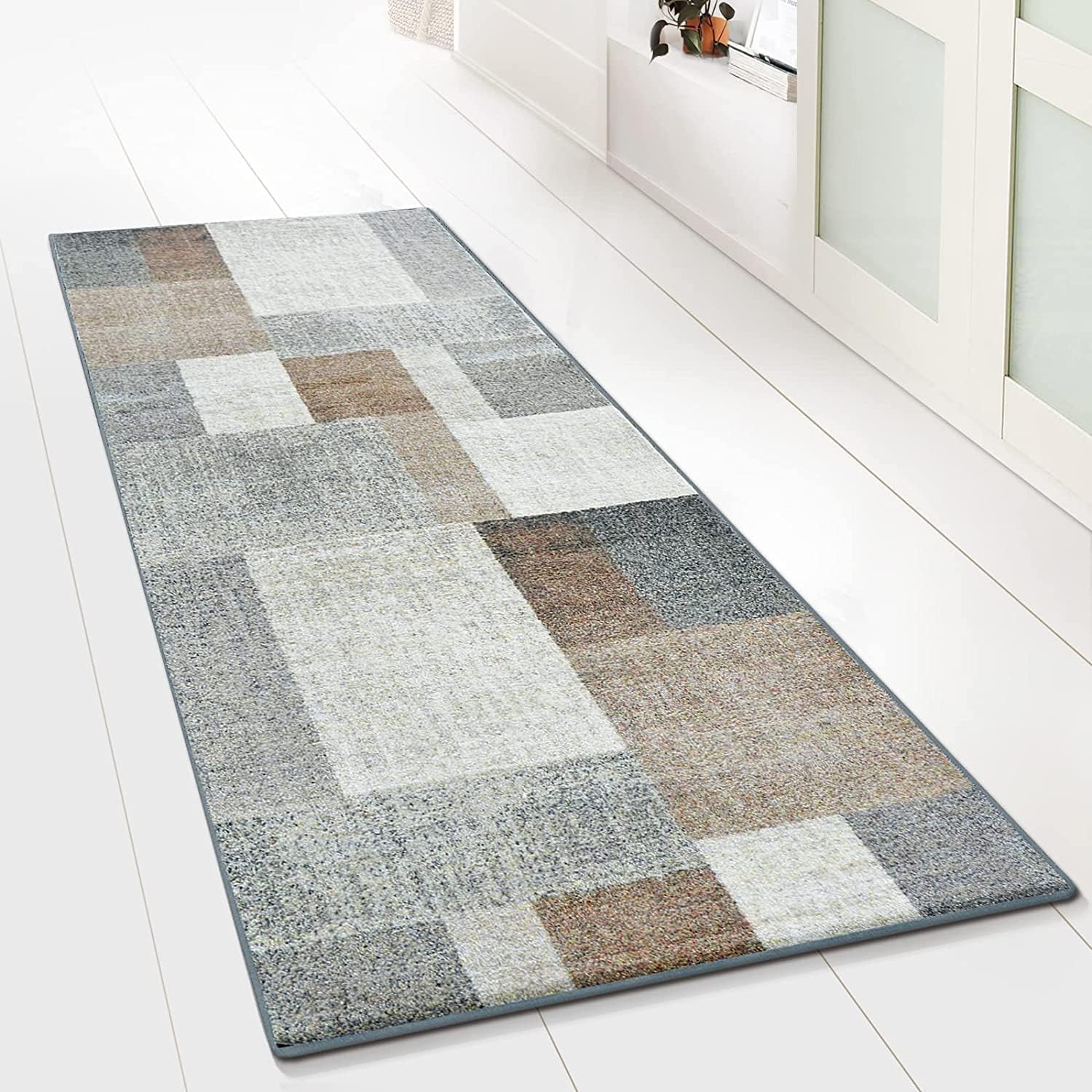 SHACOS Tappeto Corridoio Antiscivolo 60x180 cm Tappeto Passatoia per Corridoio M