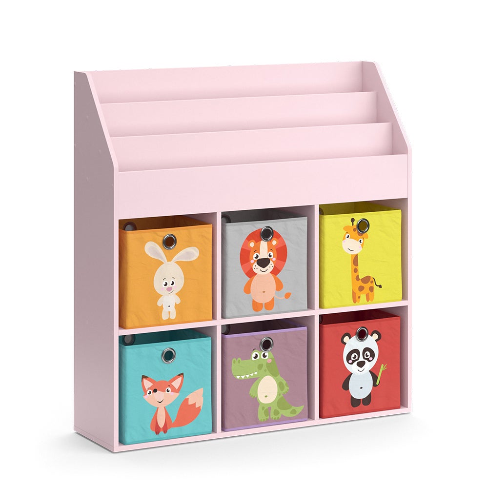 Set Porte Calcio Bambini Rosa - Mini Porte Pieghevoli 58x40 Cm Con Pallone - Per Interno/Esterno - Età 3-5 Anni
