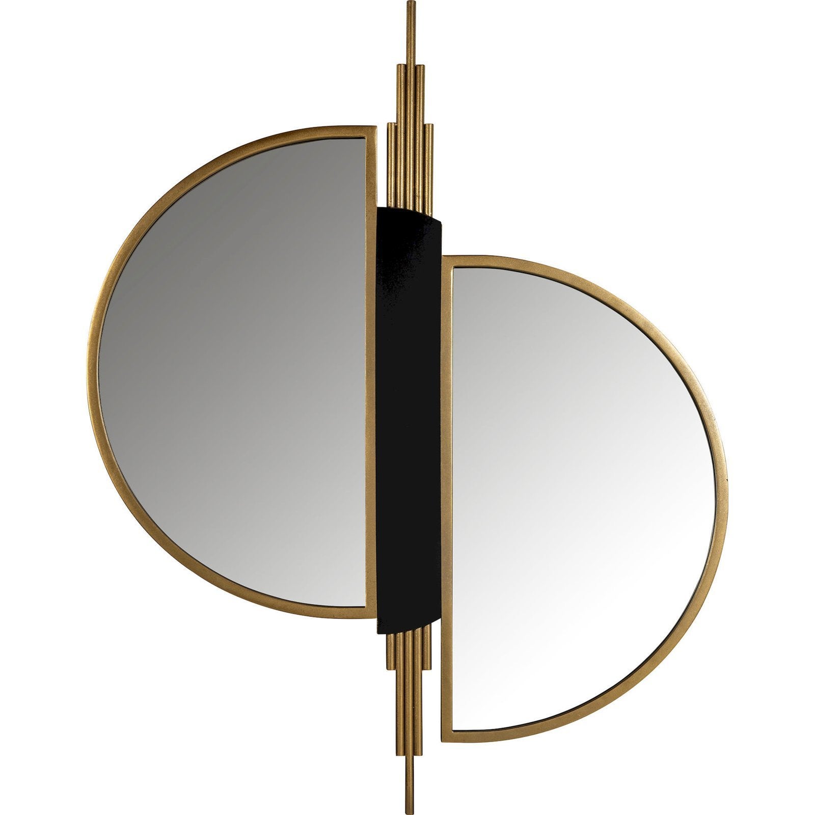 Miroir Adelyn 85 x 3 x 107 cm Or brossé | Leroy Merlin