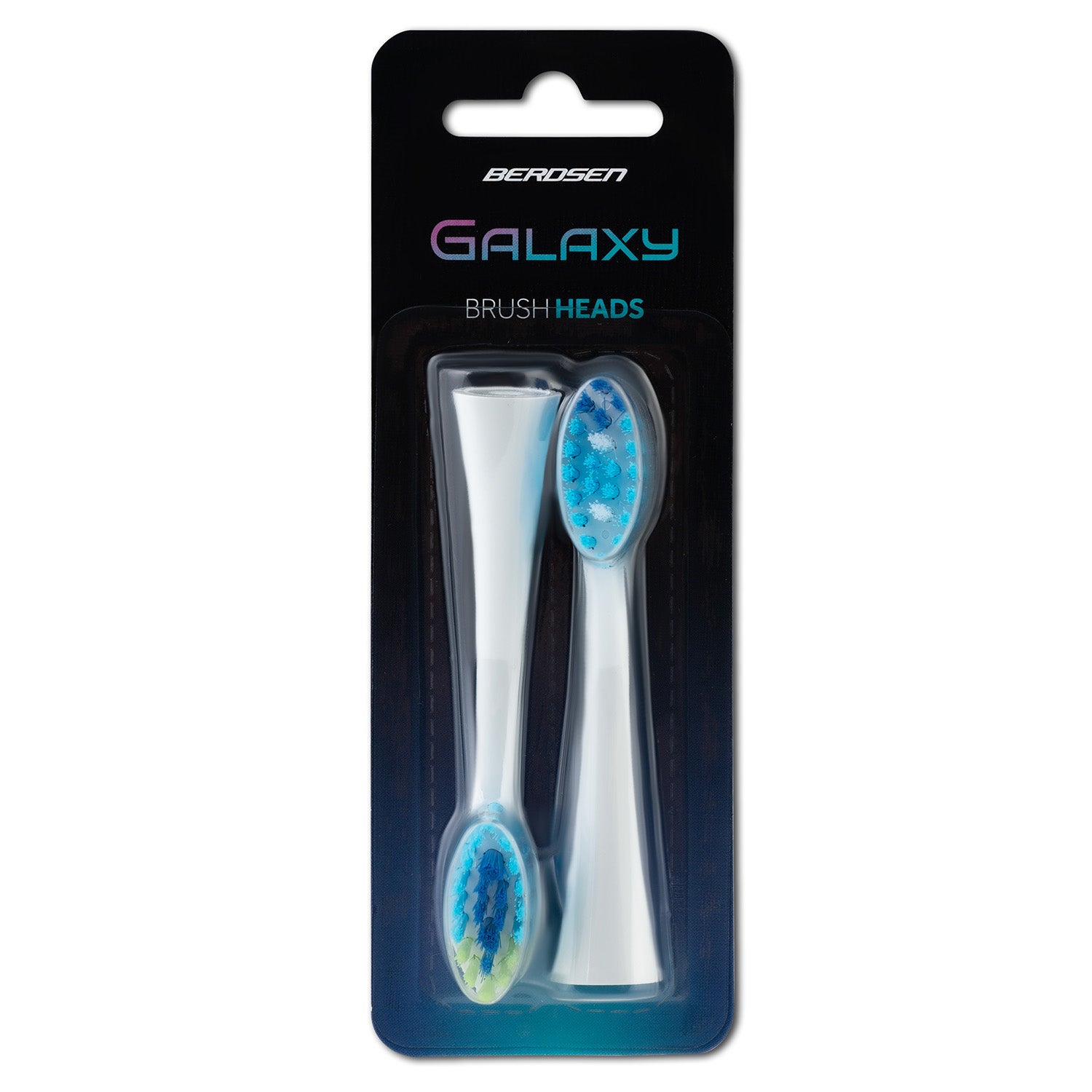 Końcówki do szczoteczki sonicznej Berdsen Galaxy 2 szt. białe 329001