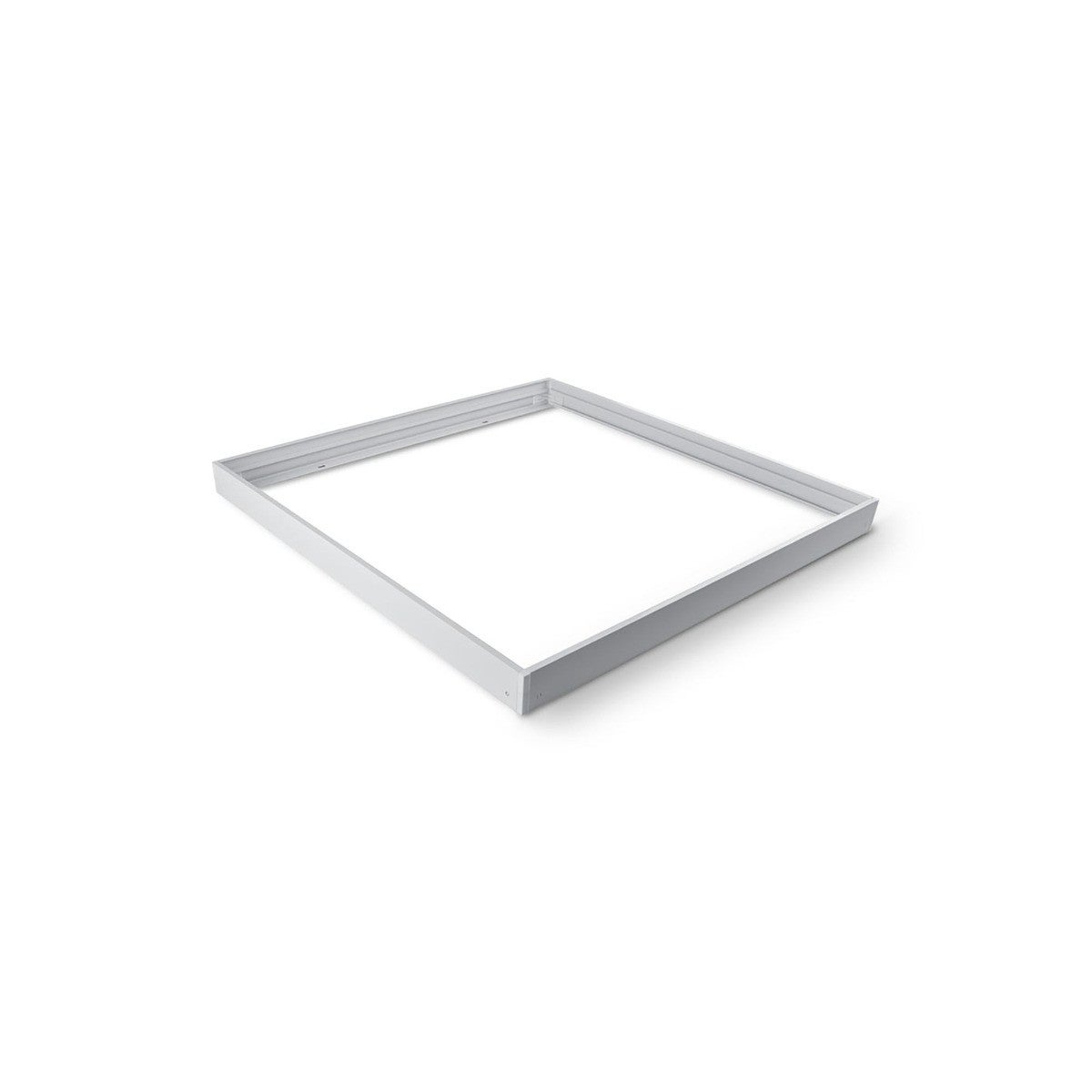 Ramka natynkowa do paneli kasetonowych LED 60x60 Panel biała kwadratowa wym: 60 x 60 x 5 cm aluminium Videx
