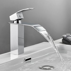 Cecipa max Robinet Salle de Bain Robinet Mono-trou Mitigeur Lavabo Cascade Robinetterie Lave-mains avec Levier Unique,EU Modèle Leroy Merlin Les bons plans des petits projets avant l'été