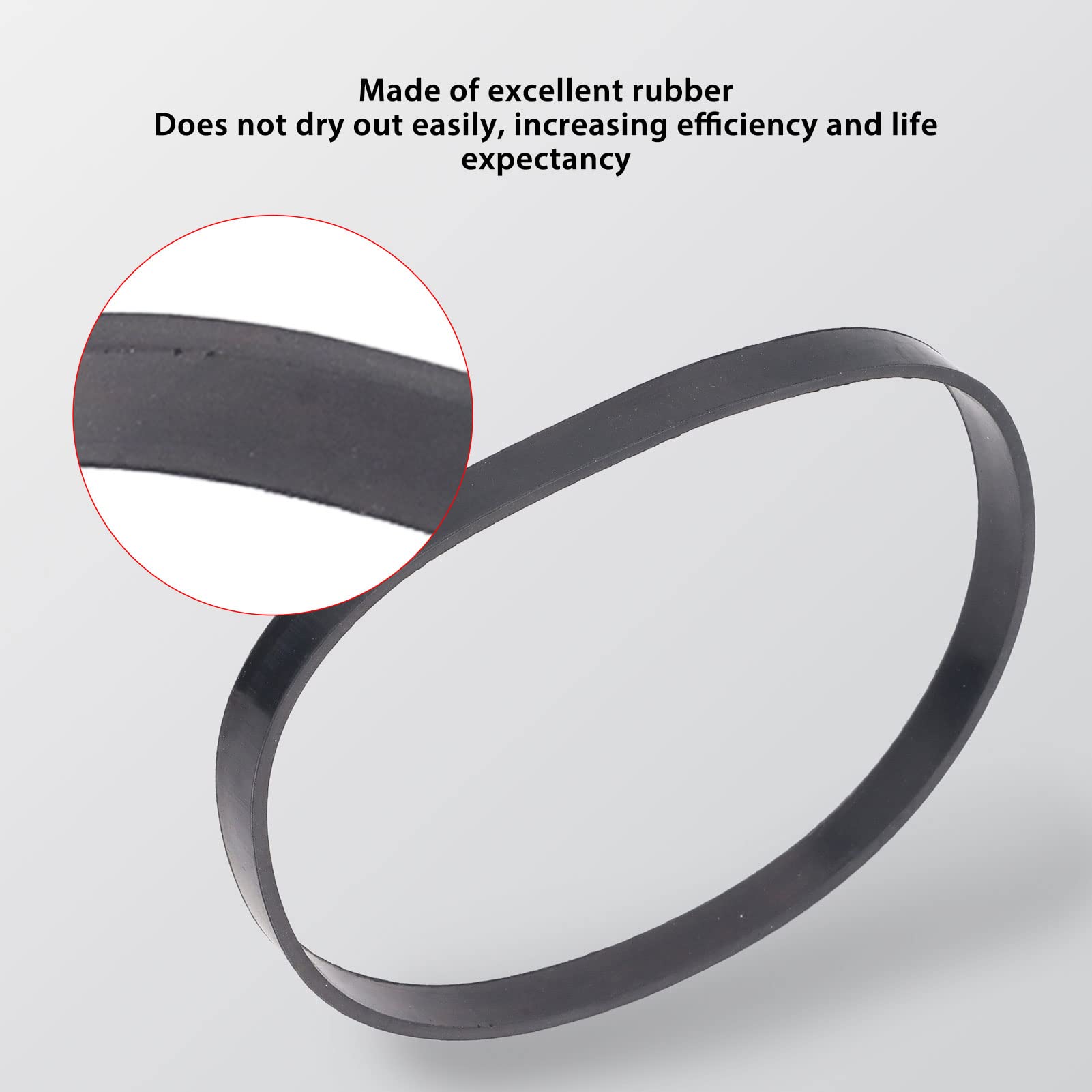 Pneumatici Per Sega A Nastro - 2 Pezzi In Gomma Per Ruote Da 8 Pollici - Foto 11