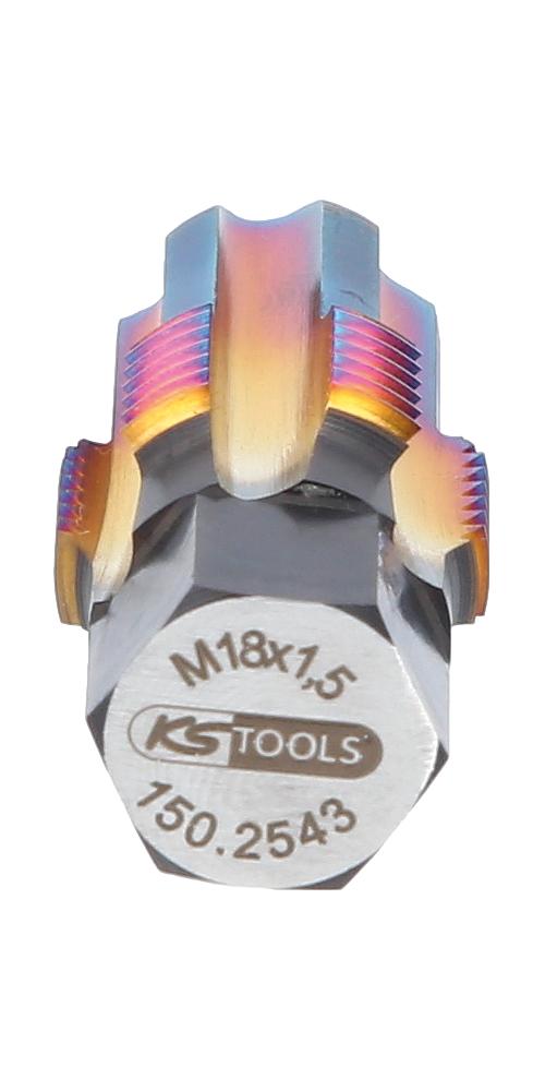 Taraud Rallonge KS Tools 3310242 - M3, 2,7 Mm, HSS, Pour Tarauds Manuels - 14