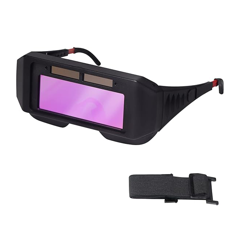 Okulary spawalnicze LCD, ochrona bezpieczeństwa, okulary ochronne spawalnicze z automatyczną regulacją jasności