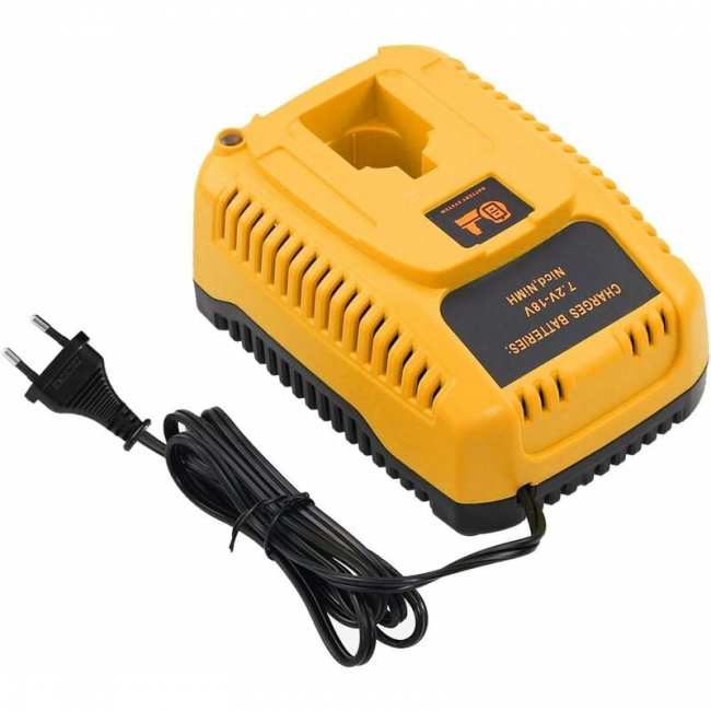 Ładowarka zamienna DC9310 do akumulatorów Ni-Cd i Ni-MH Dewalt 7,2 V–18 V DC9096 DC9098 DC9099 DC9091 DC9071 DE9057 DW9096