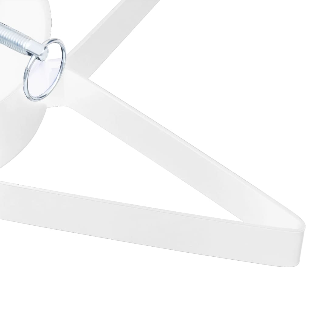Suporte para árvore de Natal branco 47x47x13,5 cm - 6