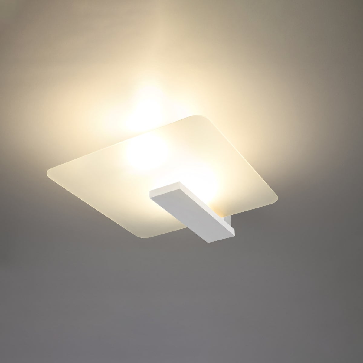 Plafon NAPPO biały LED 3000K - 40x14x47.5cm Sollux