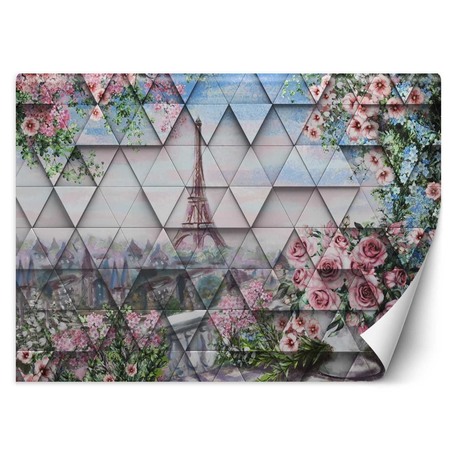 Fototapeta, Wieża Eiffla wiosną 200x140
