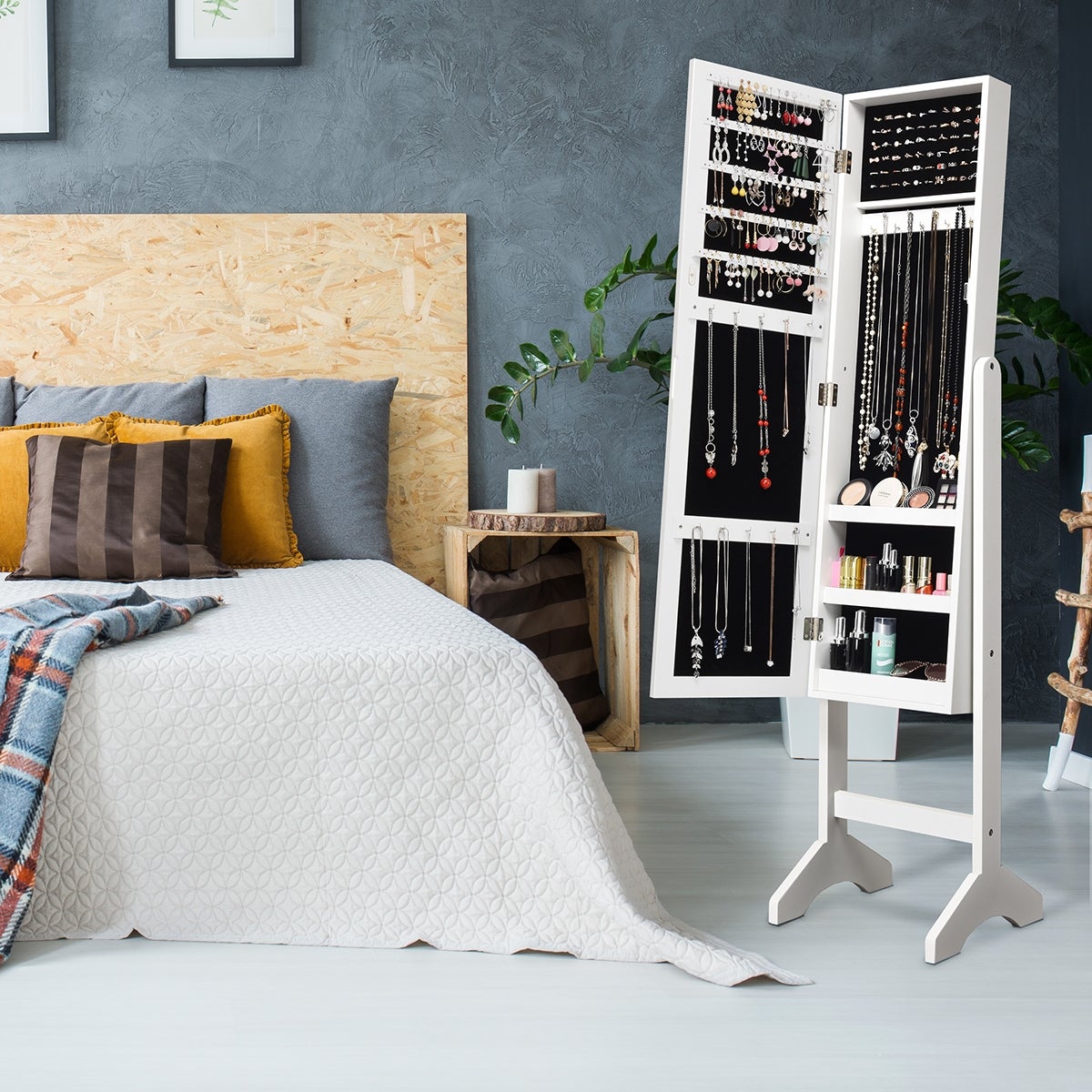 Armoires à bijoux rangements miroirs meubles chambres (2026) Meilleures Ventes