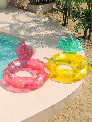 Bouée De Natation Gonflable Bleue Brillante Isolée Sur Fond Transparent PNG , Bouée De Natation, Flotteur De Piscine, Accessoire Dété Image PNG pour le téléchargement libre