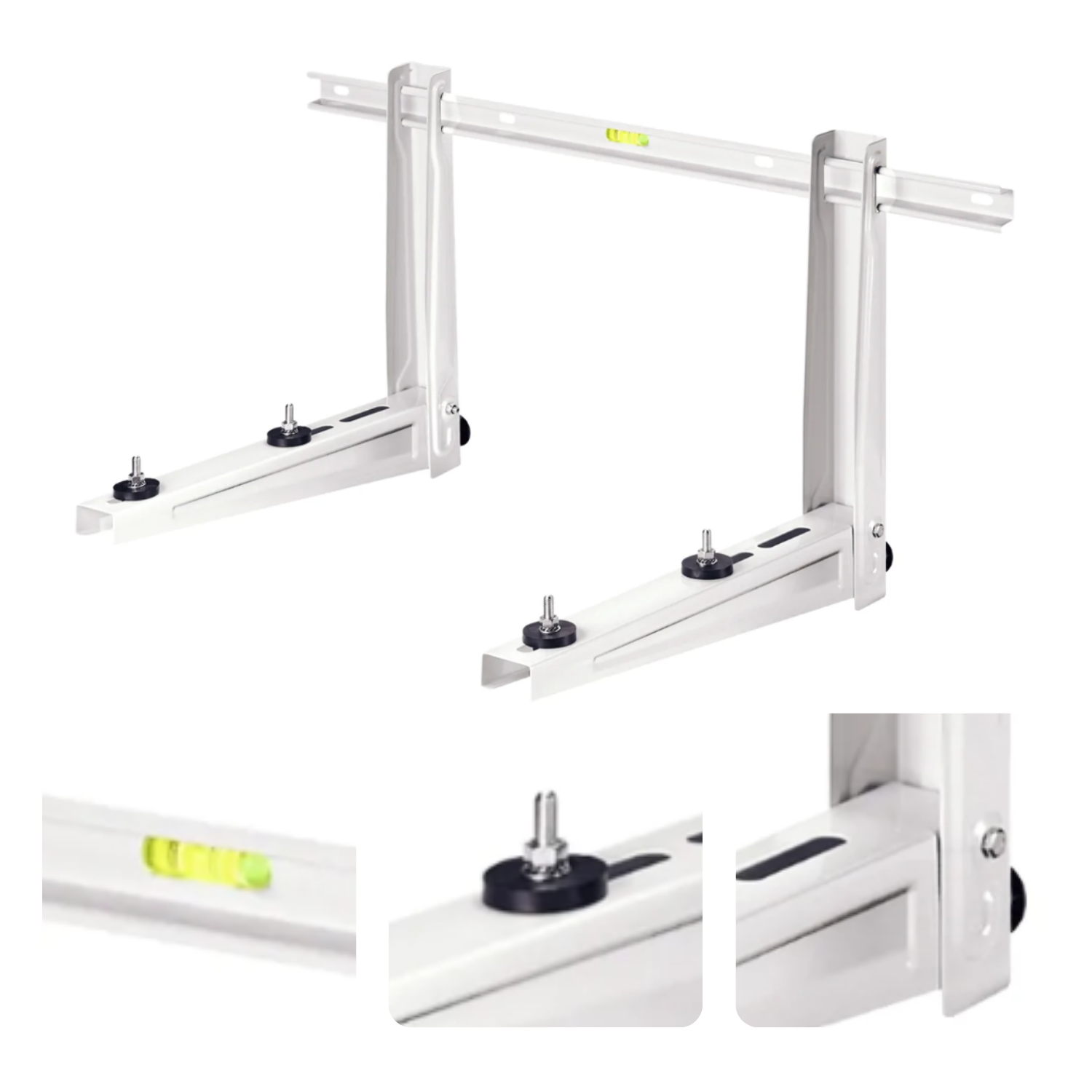 Support mural avec barre et niveau pour Climatisation MS230 Rodigas - 5