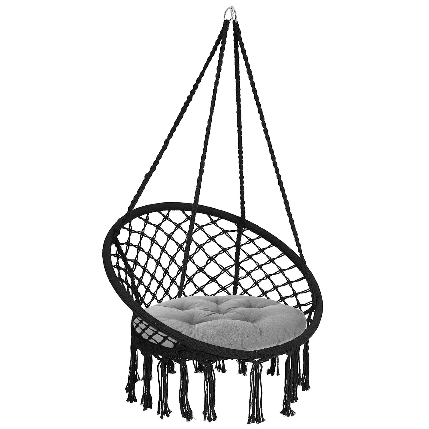 Cadeira Suspensa De Jardim Tutumi 490129A Black - 62x33x142cm - 8