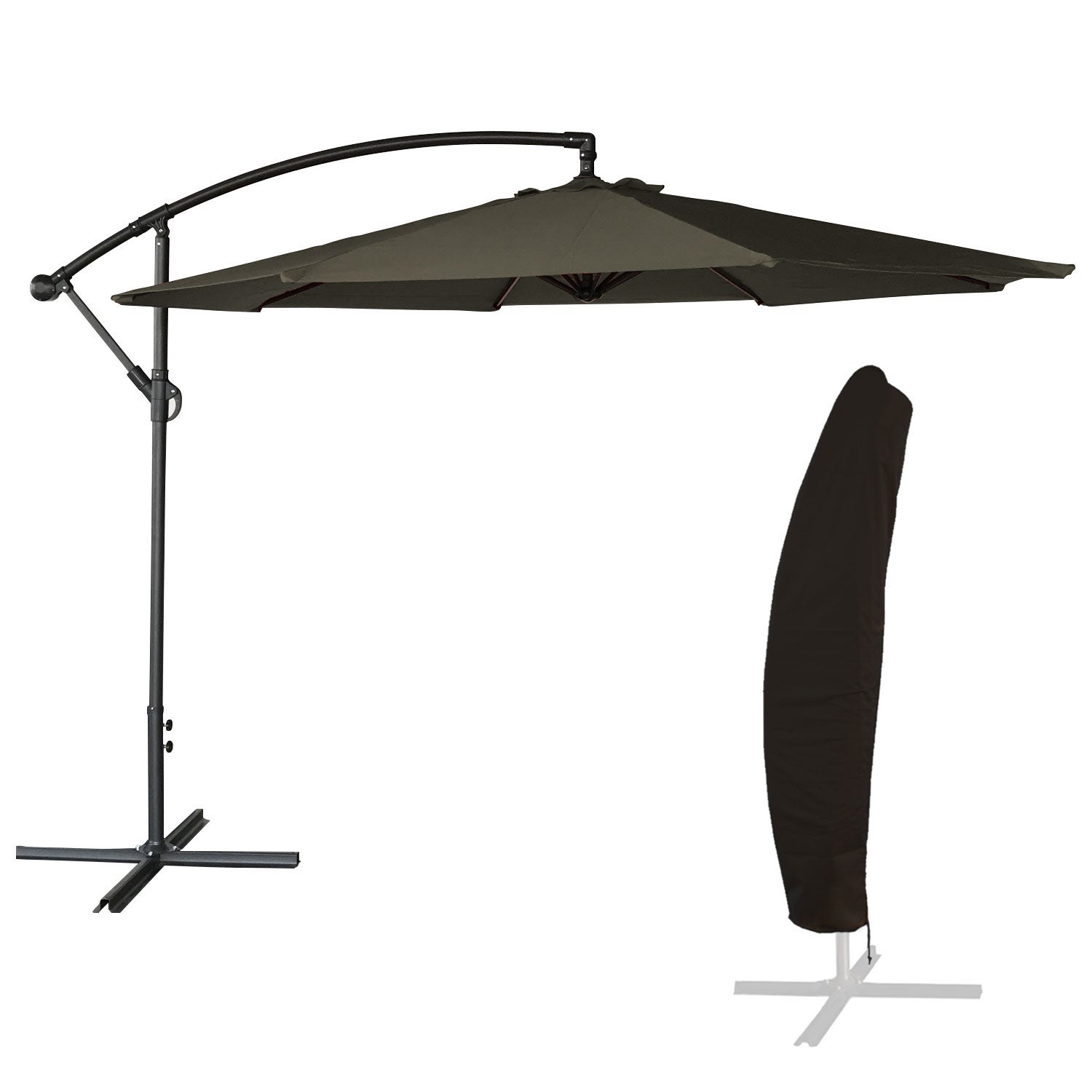 Okrągły parasol OAHU o średnicy 3 m + pokrowiec