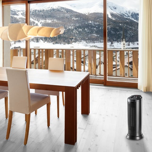 Chauffage soufflant céramique 2000W - 24 m²/60 m³ max. 2 allures de chauffe (1200 W/2000 W) TROTEC TFC 19 E - 5