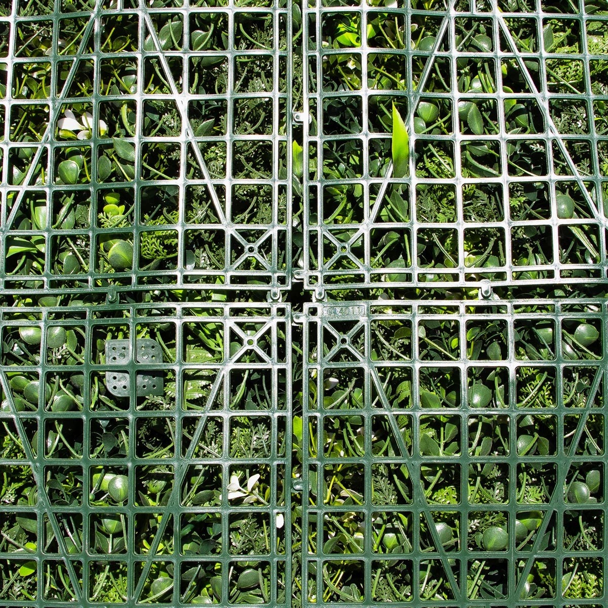 Mur végétal artificiel Jungle 1 × 1 m – un décor végétal pour balcon et clôture - 3