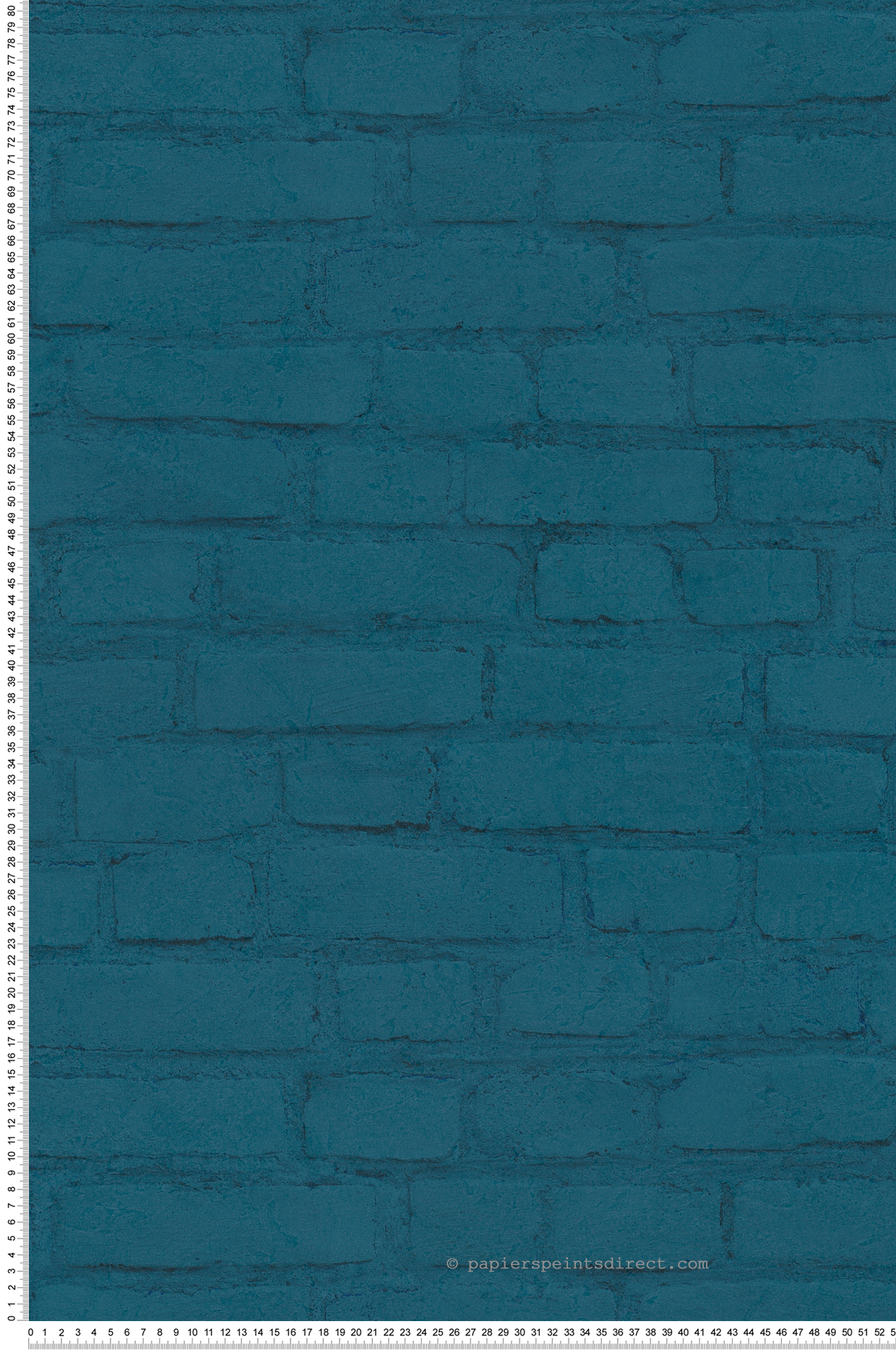 Papel pintado azul marino con relieve papel pintado con textura imitación ladrillo papel pintado creativo para interior retro