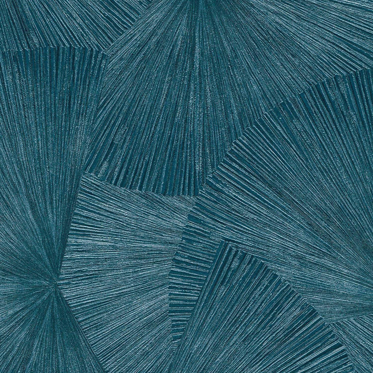 Papier peint intissé 10219-19 Papier peint graphique 0,53 x 10,05 m Erismann GMK - Fashion For Walls turquoise - 2