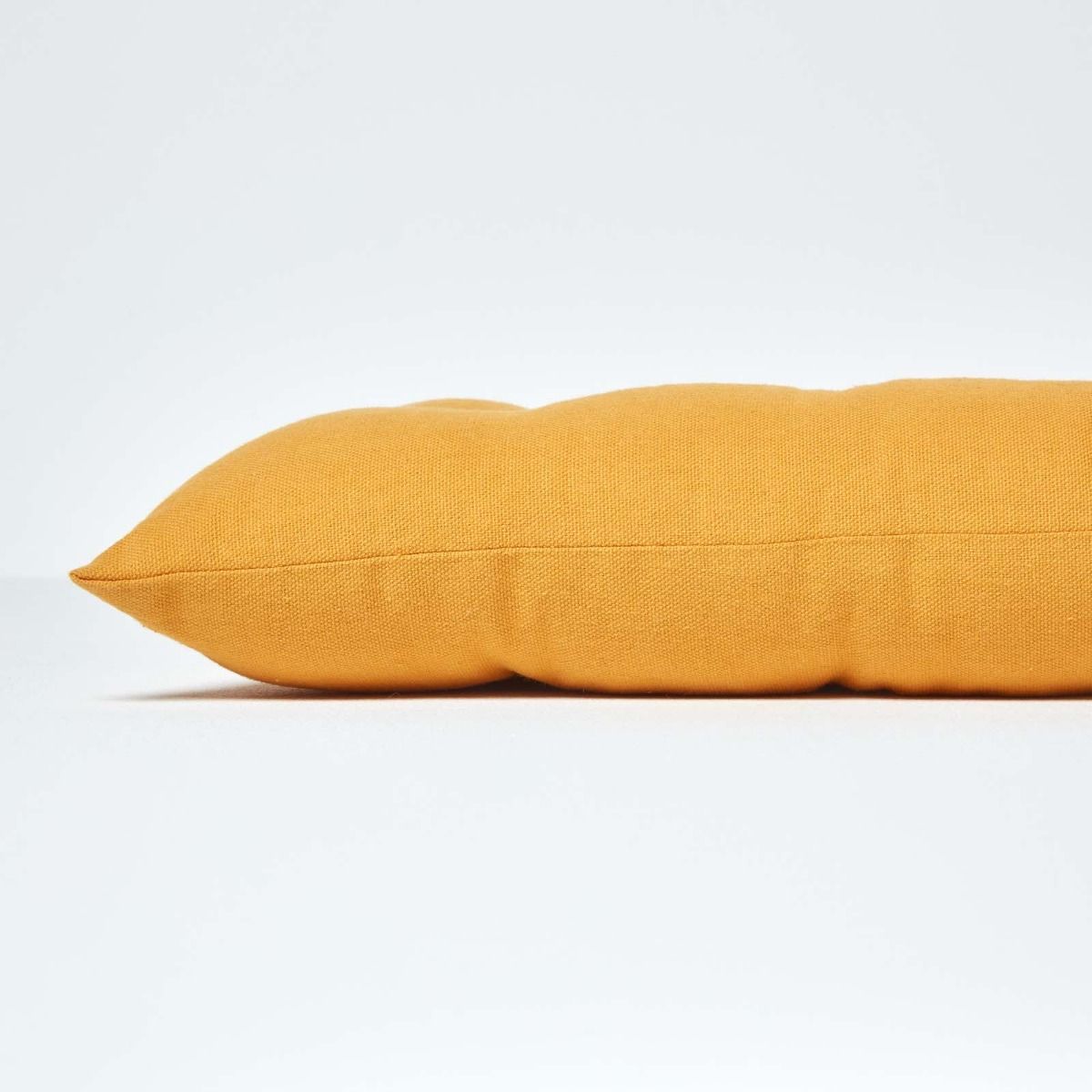 Coussin pour banc de jardin 2 places - Coussin pour banquette - Jaune moutarde - Homescapes - 5