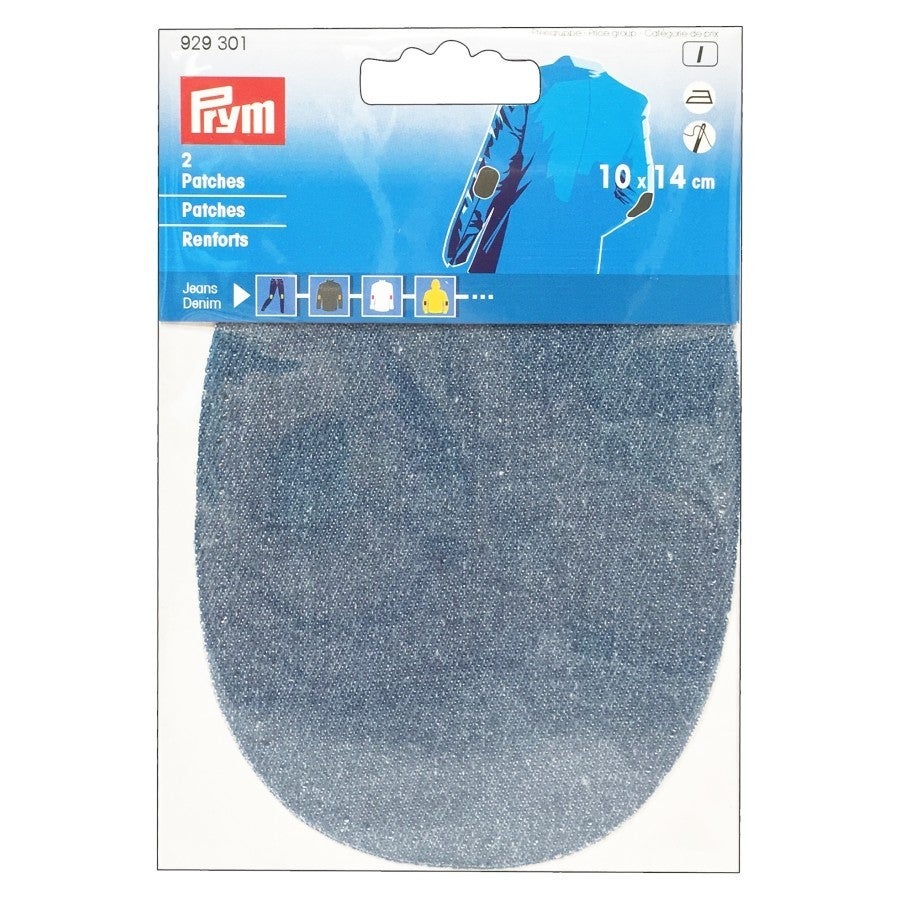 Prym 929190 Kit De Réparation Jeans - Solution Complète Pour Rapiécer Et Réparer Vos Denims