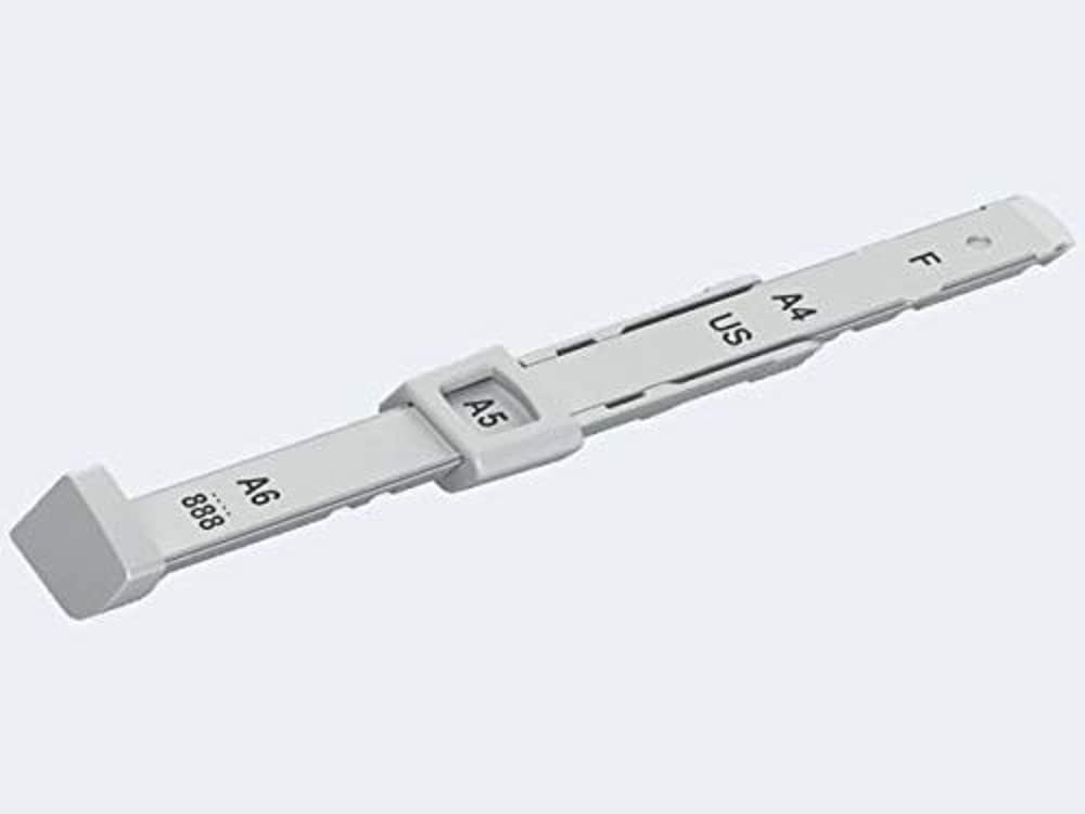 Binario Di Guida Sostitutivo Leitz Per Perforatrici NeXXt - Pezzo Di Ricambio In Plastica Grigia, Compatibile Con Vari Formati