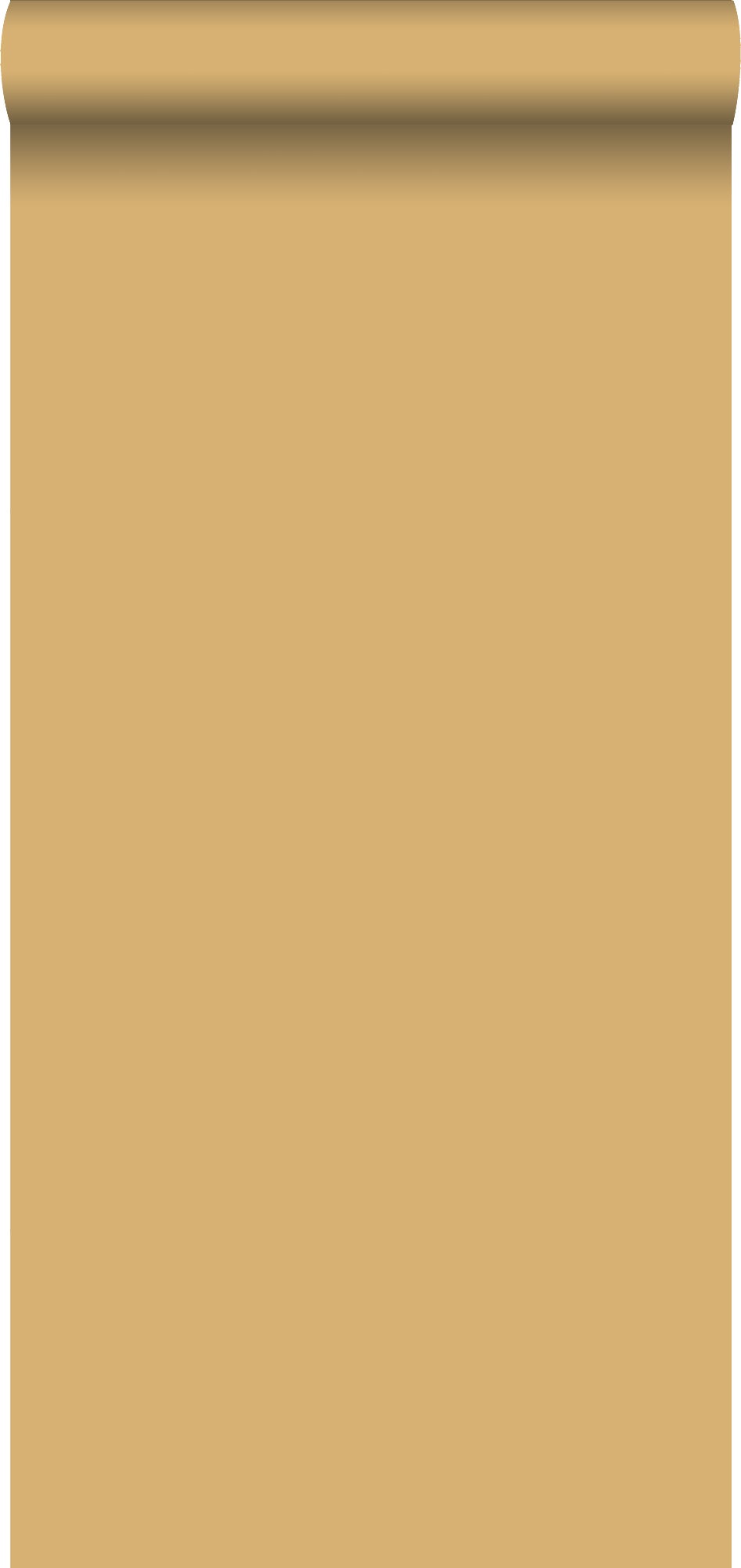 Tapeta zwykły brązowym - 53 cm x 10.05 m - ESTAHOME