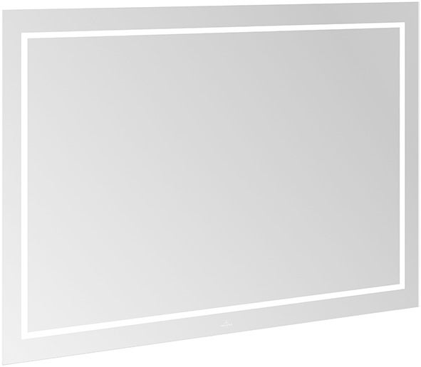 Espejo villeroy & boch finion, 1200 x 750 x 45 mm, con iluminación led, con iluminación de pared, g6001200