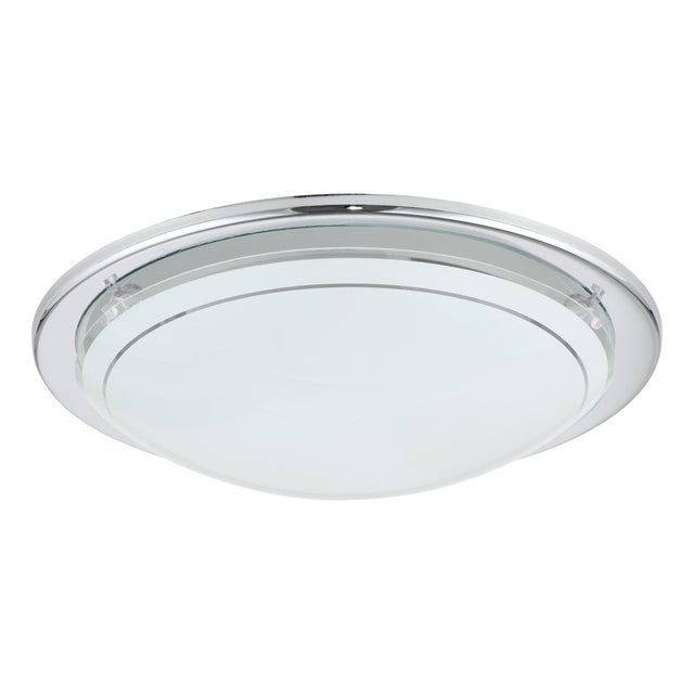 Applique/Plafonnier PLANET 1 E27 1X25W en acier chrome D290mm