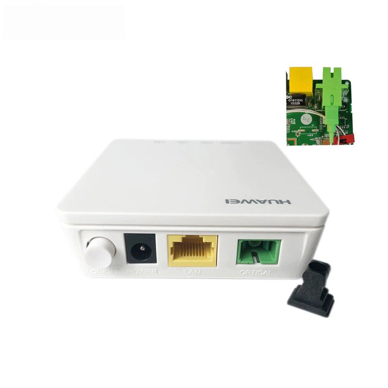 Boitier Terminal Modem Routeur Fibre Optique GPON HG8010H EchoLife V4 - Port FTTH, 900 Mbit/s de transfert NAT, Capacité IPv6 / IPv4, DS-Lite - 4