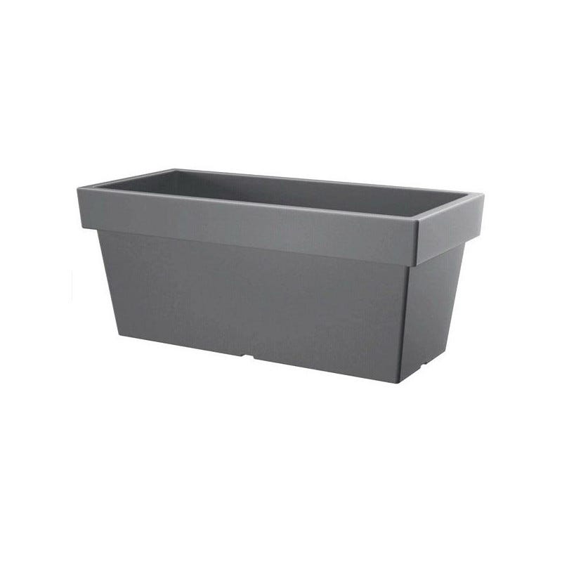 Vaso per piante alto rotondo leggero Lofly Slim con piattino - 20 cm Vaso per piante alto rotondo leggero Lofly Slim con piattino - 20 cm